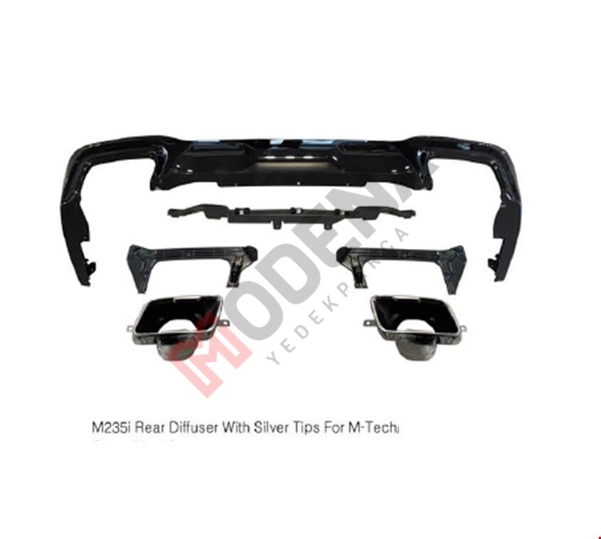 ARKA DİFÜZÖR SETİ M235i (KARE EGZOZLU) F44 2020-