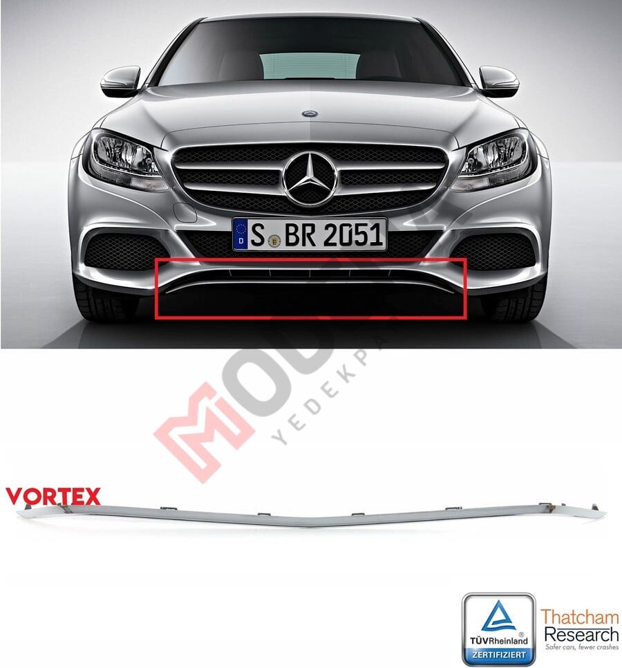 ÖN TAMPON ALT NİKELAJI (COMFORT) W205 2014-