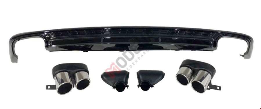S6 ARKA DİFÜZÖR SET (KROM EGZOZLU) A6 2020-