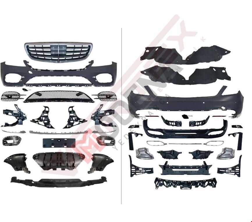 S400 AMG BODY KİT (ÖN-ARKA DOLU) W222 2018-
