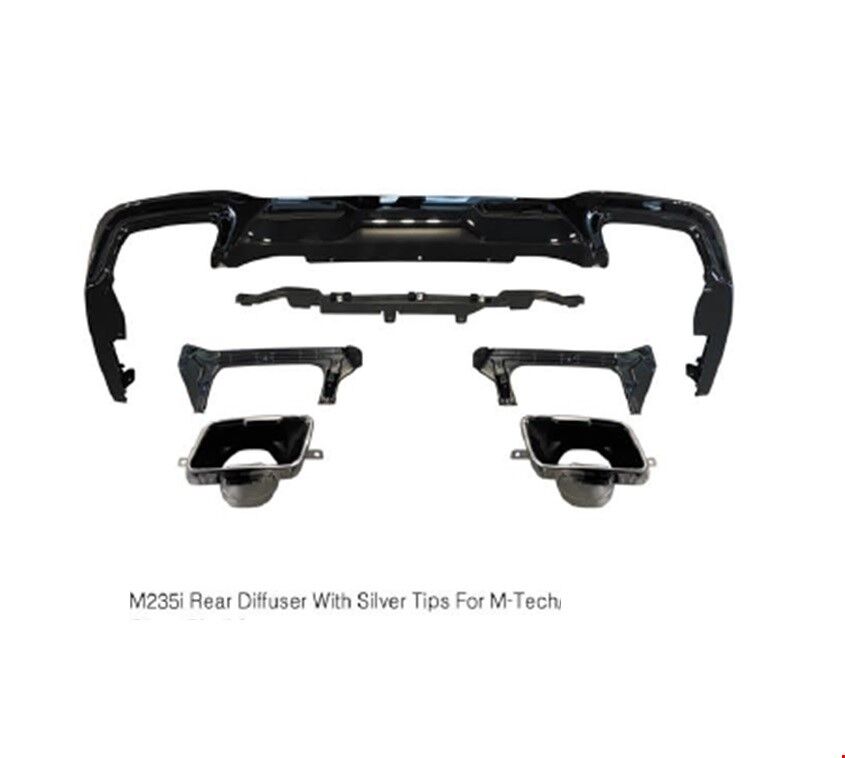 ARKA DİFÜZÖR SETİ M235i (KARE EGZOZLU) F44 2020-