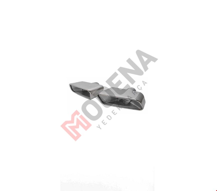 YENİ KÖŞELİ TİP S65  EGZOZ UCU TAKIMI W221 2010-
