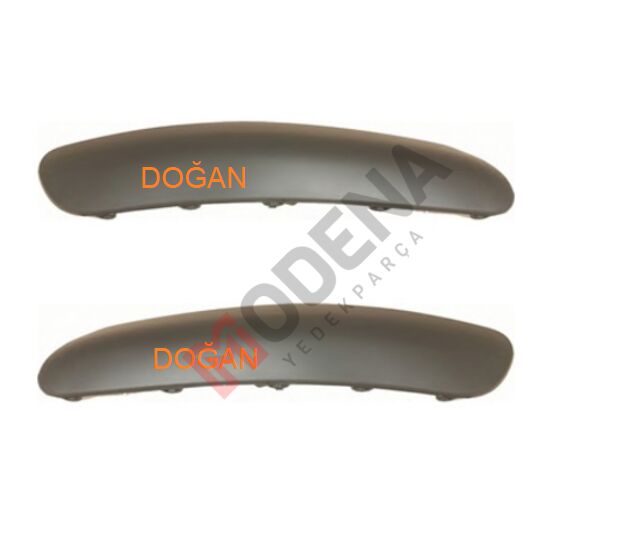 ÖN TAMPON BANDI SİYAH SAĞ CT C3 2002-