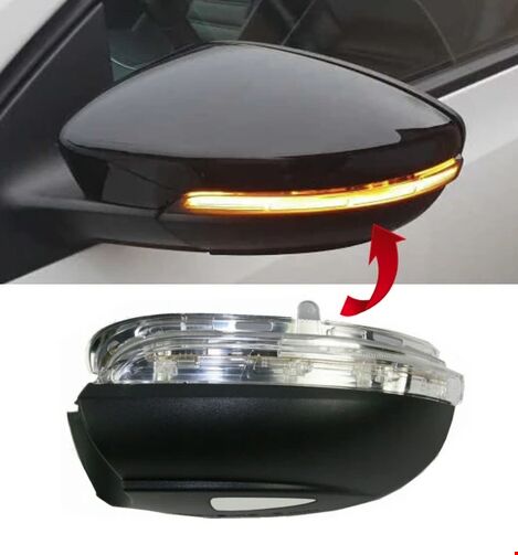 DIŞ AYNA SİNYALİ SOL SCIROCCO/PASSAT/CC 2009-