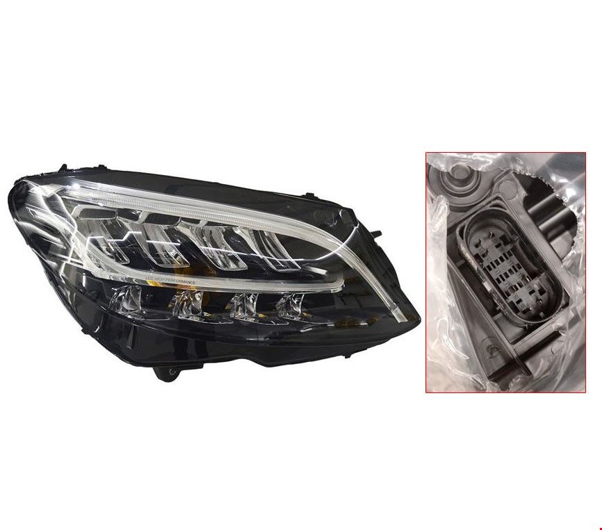 ÖN FAR LED SAĞ (4 PİN) W205 2019-
