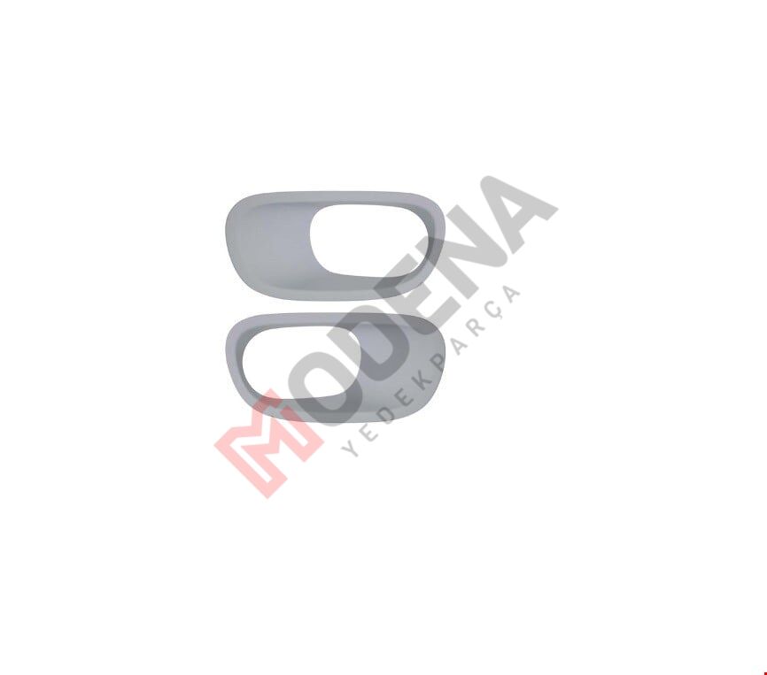 SİS FAR KAPAĞI SET ( GRİ ASTARLI ) C3 2016-