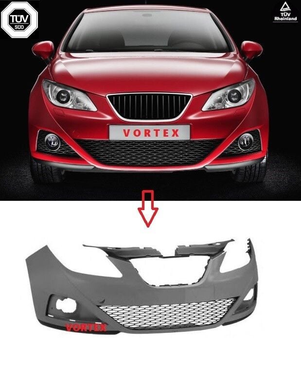 ÖN TAMPON (TYG,  SPOYLER+ORTA IZGARA) İBİZA 2008-