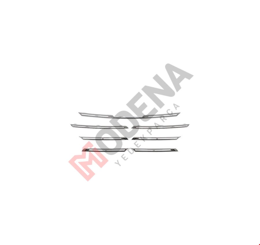 ÖN PANJUR NİKELAJI (SET 7 PARÇA) MEGANE 4 2015-