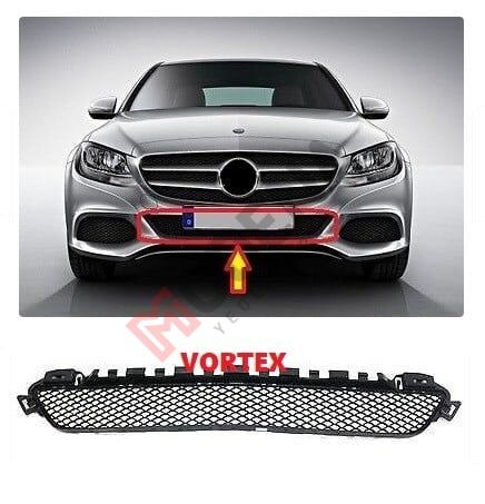 ÖN TAMPON ORTA IZGARA (AVANGARDE-DARKGRİ) W205 14-