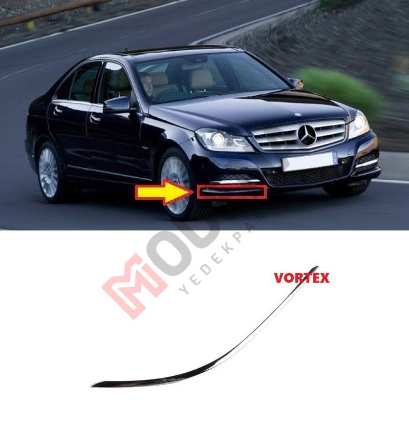ÖN TAMPON NİKELAJI SAĞ W204 2011-