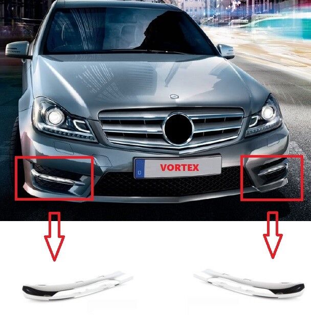 SİS FAR KAPAK NİKELAJI SAĞ ( AMG ) W204 2011-