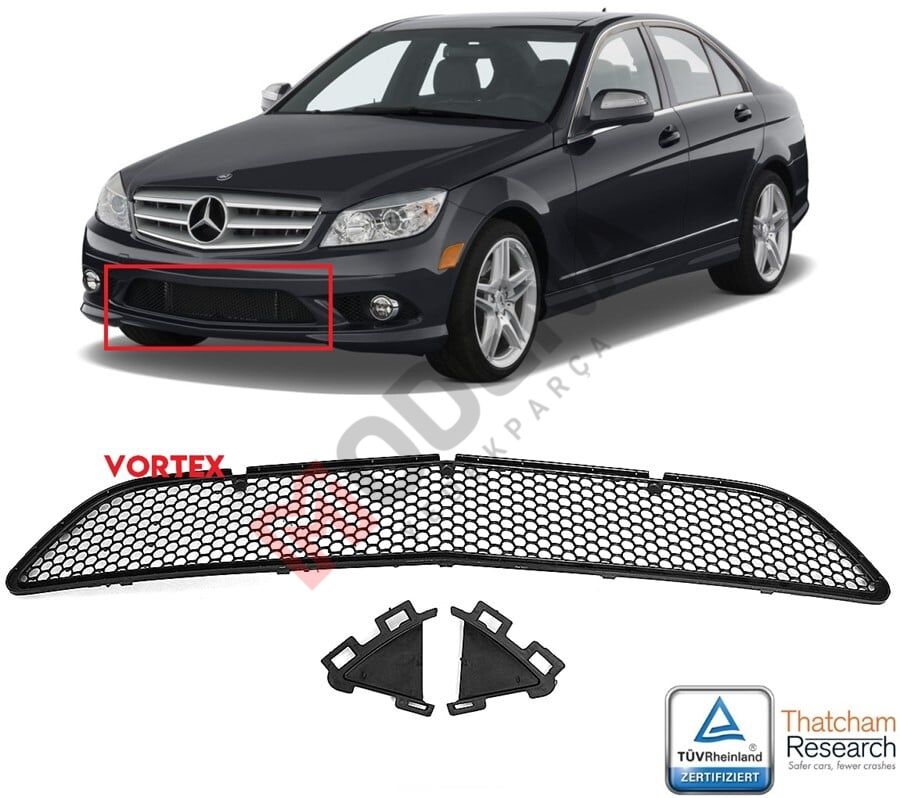 ÖN TAMPON ORTA IZGARA ( AMG ) W204 2007-