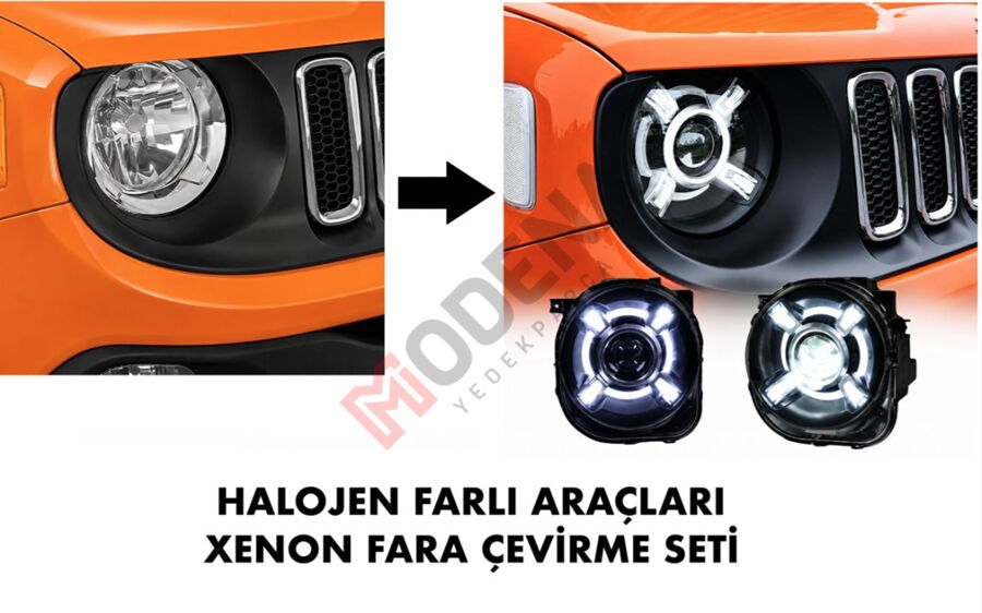 ÖN FAR SETİ ANGEL ( MODİFİYE ) RENEGADE 2014