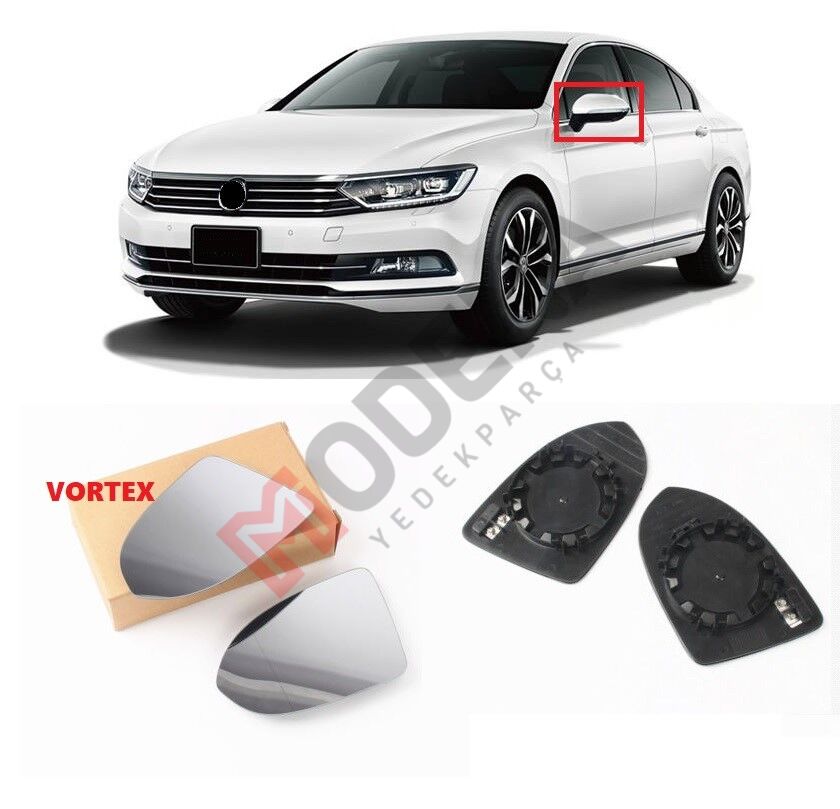 DIŞ AYNA CAMI SOL ARTEON / PASSAT 2015-