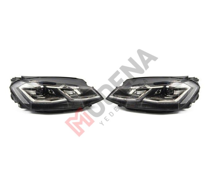 ÖN FAR SET ( 7,5 J DİZAYN LED ) GOLF 7 2013-