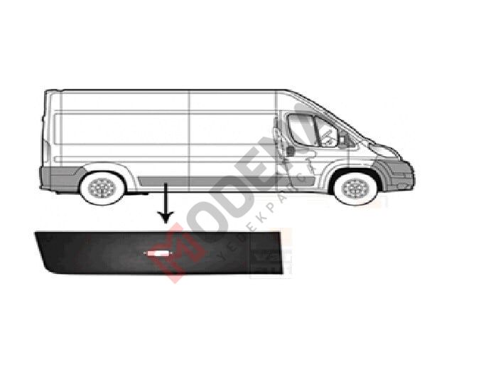 ARKA ÇAMURLUK SAĞ ÖN KUŞAĞI (DELİKLİ) DUCATO 2007-