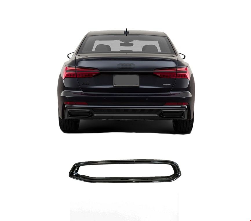 ARKA EGZOZ KAPAĞI SOL S-LİNE SİYAH A6 2020-