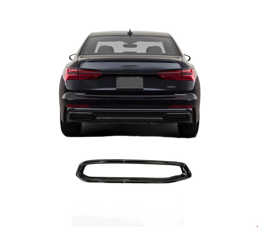 ARKA EGZOZ KAPAĞI SAĞ S-LİNE SİYAH A6 2020-