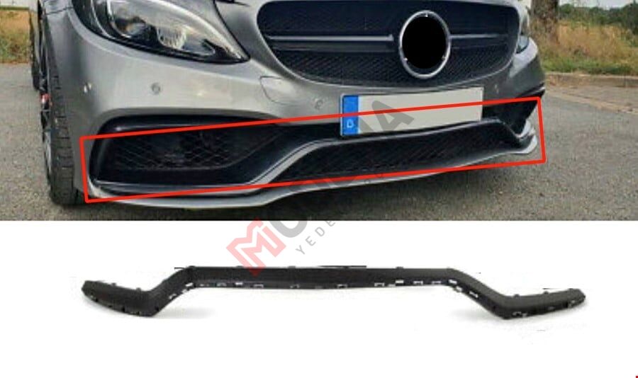 ÖN TAMPON KAPLAMA BANDI C63 AMG W205 2014-