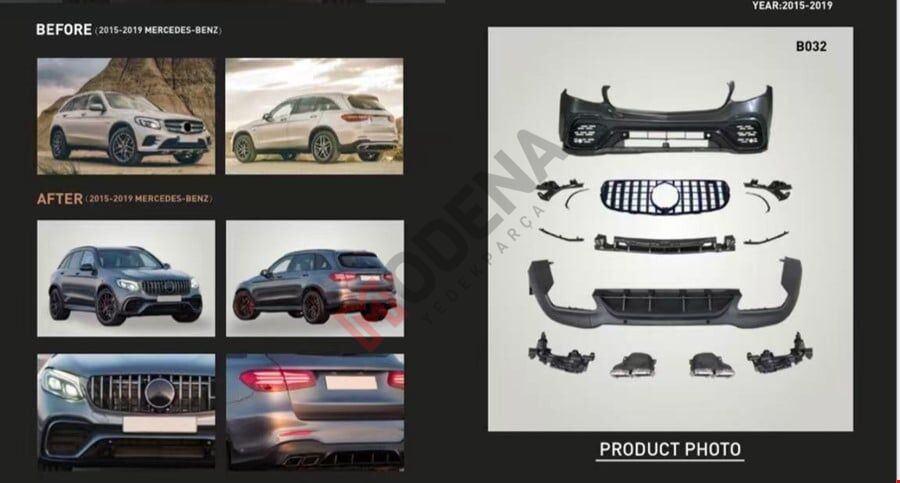 GLC63 AMG BODY KIT W253 2016-