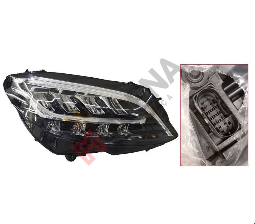 ÖN FAR LED SAĞ (4 PİN) W205 2019-