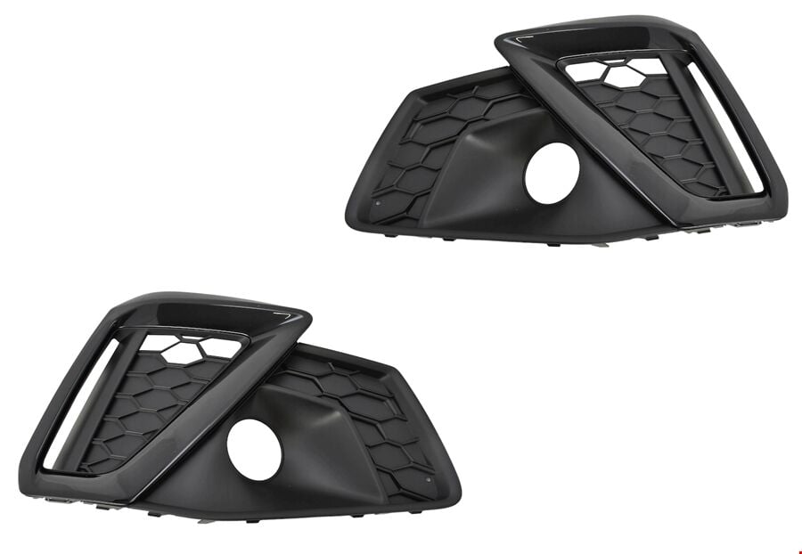 ÖN TAMPON IZGARASI SOL S-LİNE (SİYAH) A4 2020-