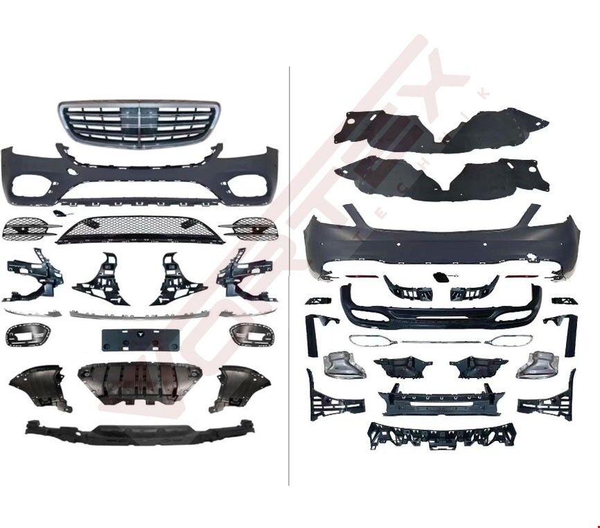 S400 AMG BODY KİT (ÖN-ARKA DOLU) W222 2018-
