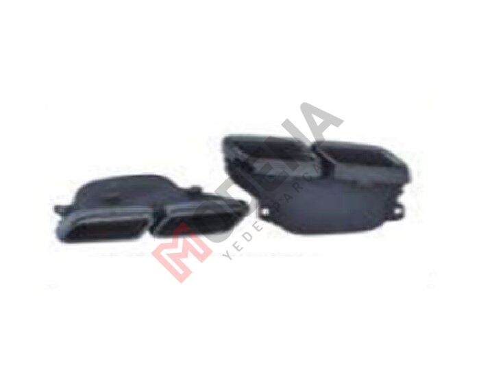 ARKA EGZOZ UCU SET (C63 SİYAH RENK) W205 2014-