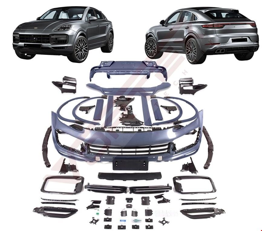 CAYENNE COUPE 2018-2022 İÇİN TURBO BODY KIT