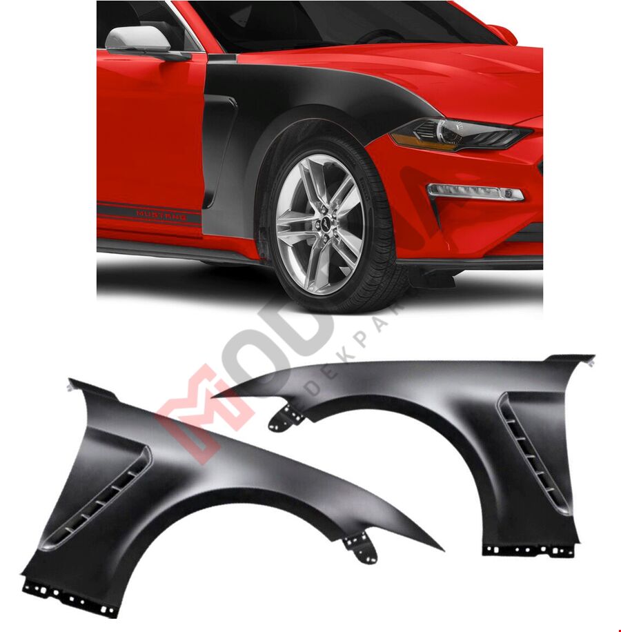 ÖN ÇAMURLUK SETİ R+L (GT350) AL.  MUSTANG 2018-