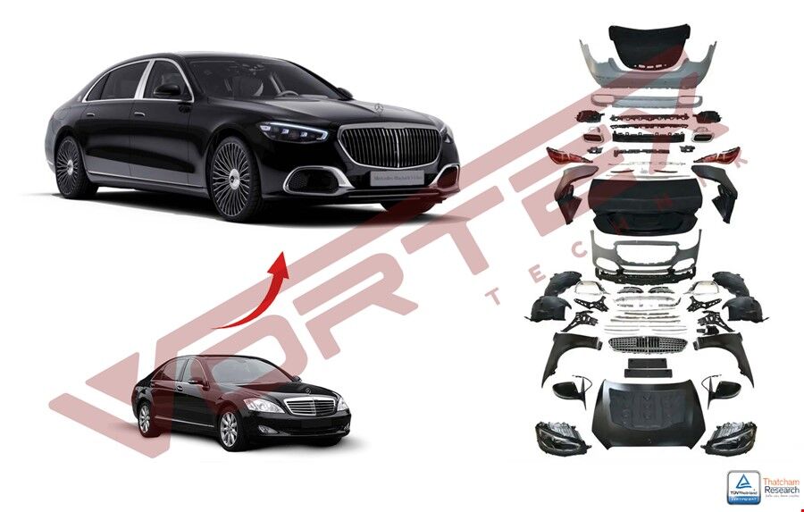 W221 2006- İÇİN W223 2022- MAYBACH DÖNÜŞÜM SETİ