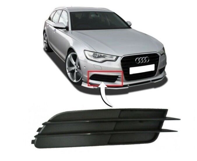 ÖN TAMPON IZGARA SİSSİZ SAĞ A6 2013-