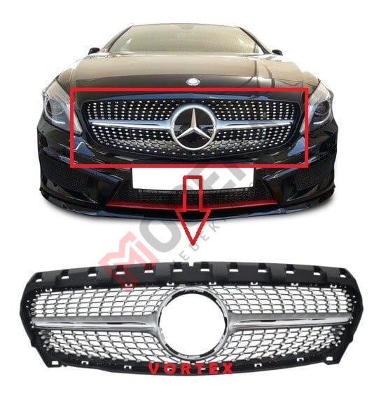 ÖN PANJUR (GRİ-DİAMOND ) CLA W117 2013-