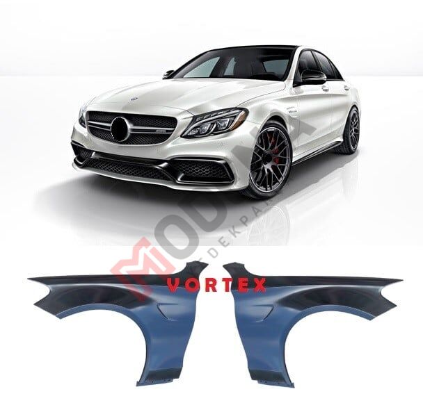 ÖN ÇAMURLUK TAKIMI SAĞ+SOL (C63) W205 2014-