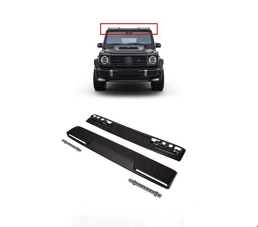 ÖN TAVAN SPOYLERİ (LEDLER İLE) BRABUS W463 2008-