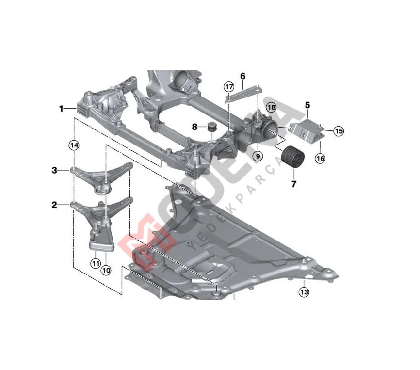MOTOR ALT MUHAFAZA PLS.G60/G68 2024-