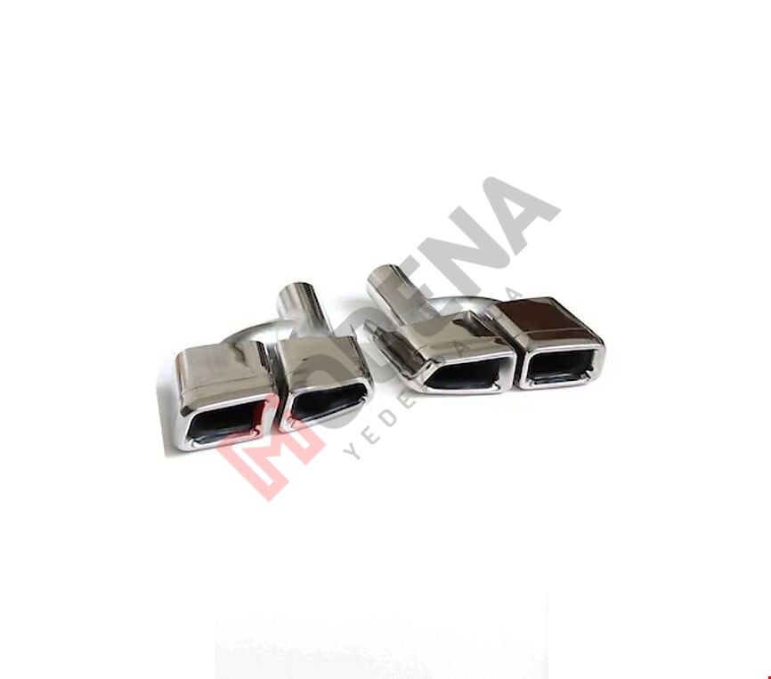 ARKA EGZOZ UCU SET (KROM) YENİ C63 AMG 2019-