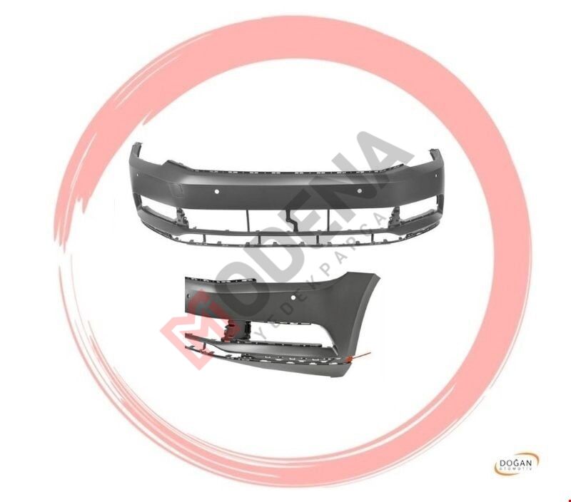  Ön tampon (comfortline-sensörlü) passat 2015-  volkswagen passat oem 3g0807217fgru 