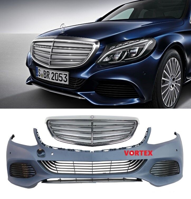 ÖN TAMPON SET ( PANJURSUZ ) EXCLUSIVE W205 2014-