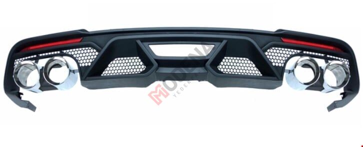 ARKA DİFÜZÖR SET ''EGZOZLU'' (GT500) MUSTANG 2015-