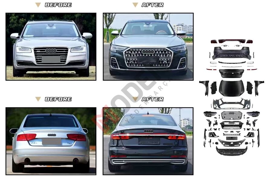 A8 2011-2016 İÇİN A8 2022- DÖNÜŞÜM SETİ KOMPLE